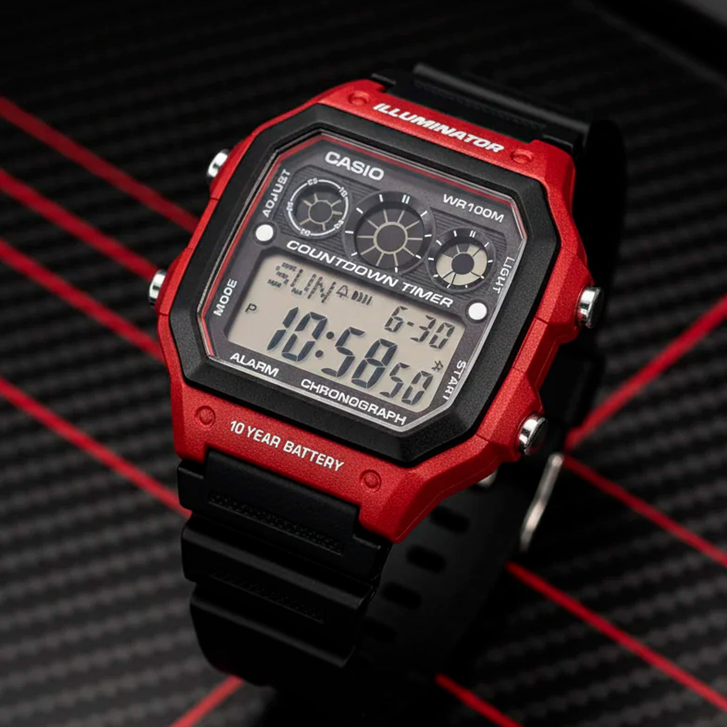 AE-1300WH | RELOJ DE GOMA DEPORTIVO PARA HOMBRE CASIO