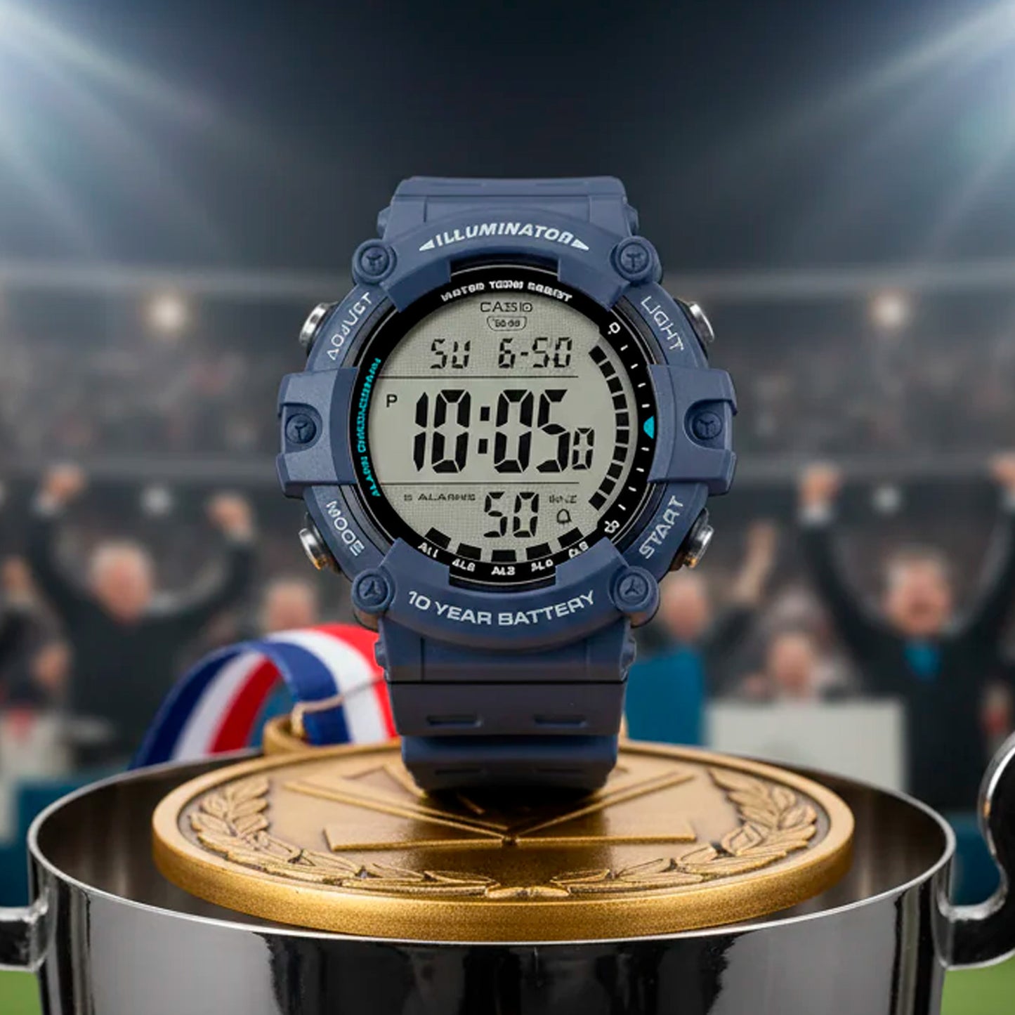AE-1500WH-2AVDF | RELOJ DE GOMA PARA HOMBRE CASIO - AZUL