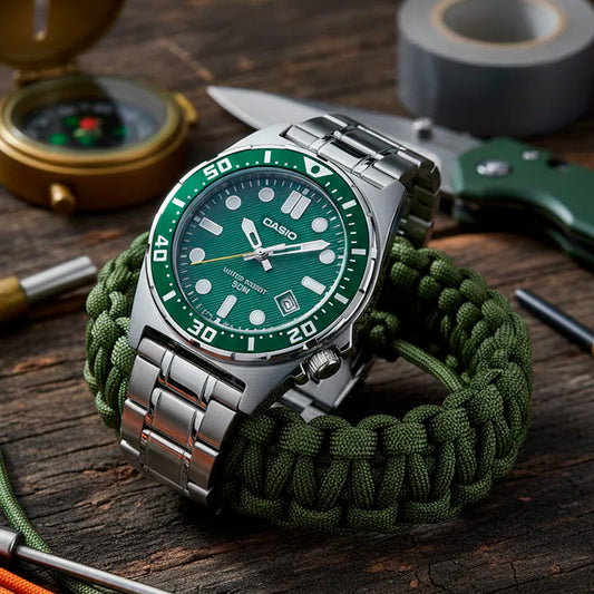 MTD-135D | RELOJ DE ACERO PARA HOMBRE CASIO