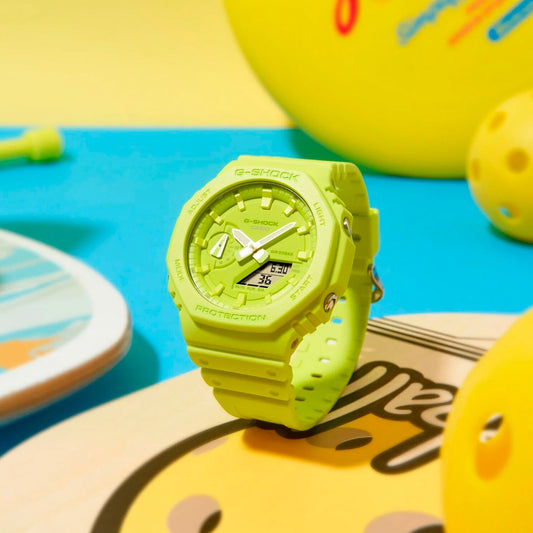 GA-2100-9A9DR | RELOJ DE GOMA CASIO G-SHOCK - AMARILLO