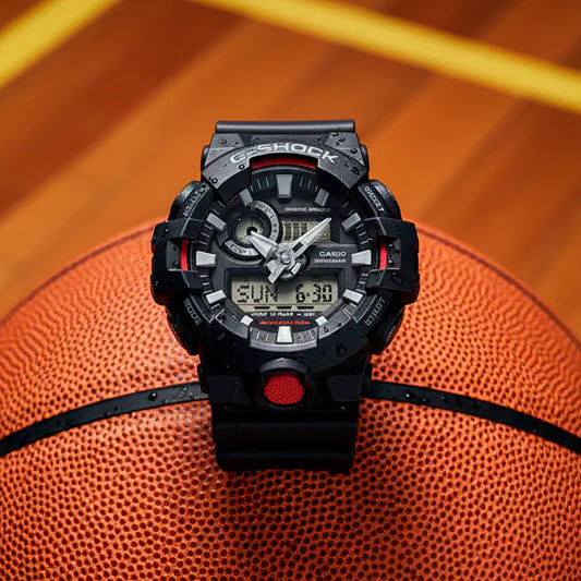 GA-700-1ADR | RELOJ DE GOMA CASIO G-SHOCK - NEGRO