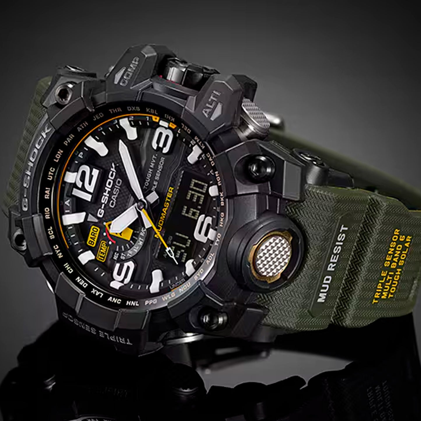 GWG-2000-1A3DR | RELOJ DE GOMA CASIO G-SHOCK - VERDE