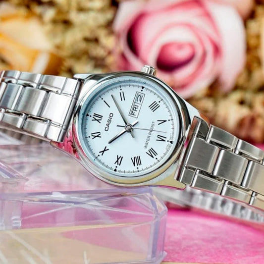 LTP-V006D-2BUDF | RELOJ PARA MUJER CASIO - CELESTE