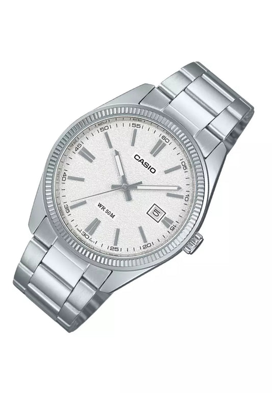 MTP-1302D | RELOJ CASIO ORIGINAL DE ACERO PLATEADO | CAS-82