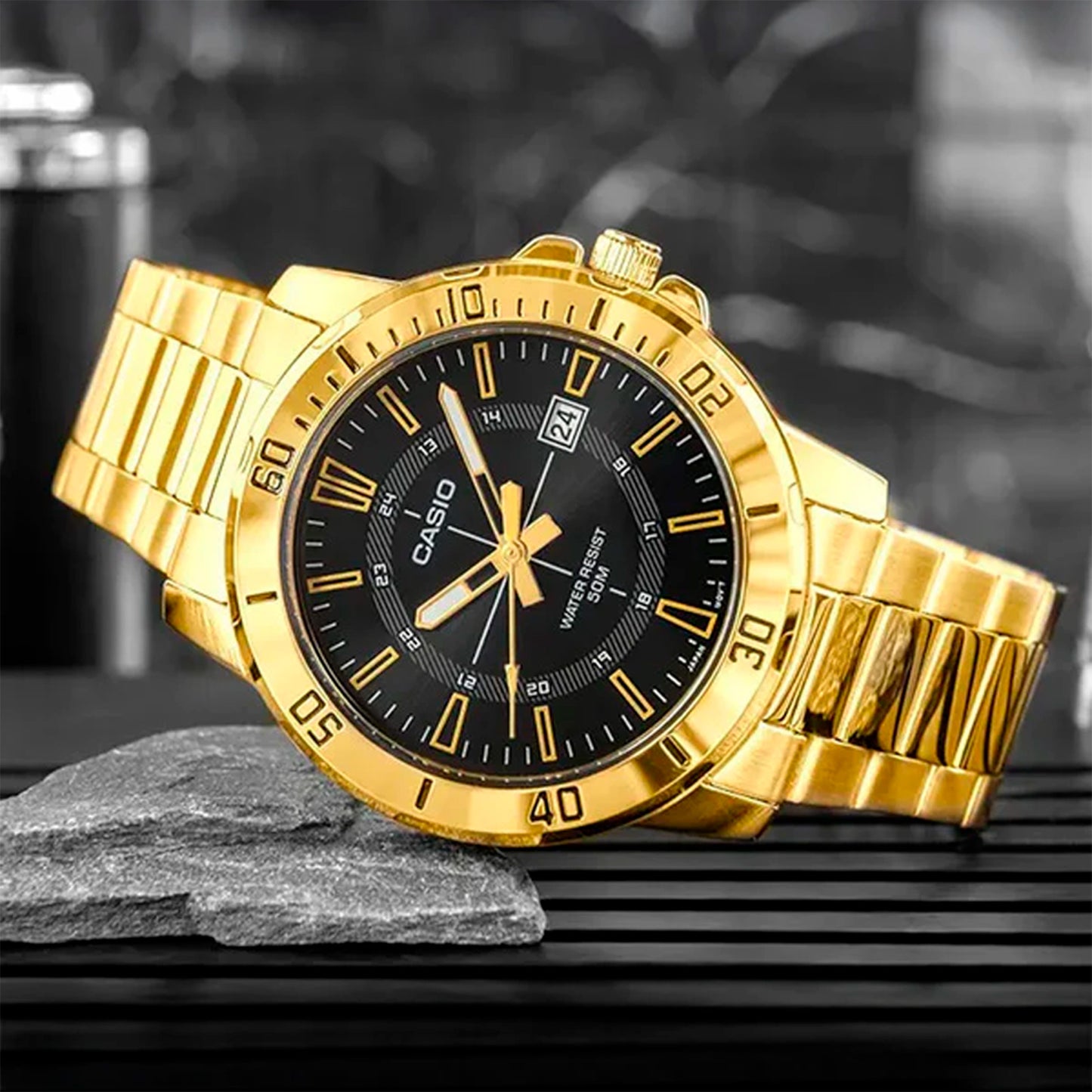 MTP-VD01G-1CVUDF | RELOJ PARA HOMBRE CASIO - DORADO