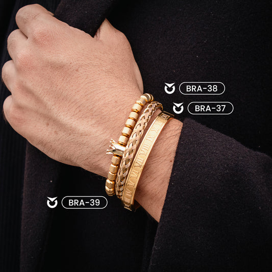 PULSERA ACERO TRENZADO BRA-38
UNISEX COLOMBIA