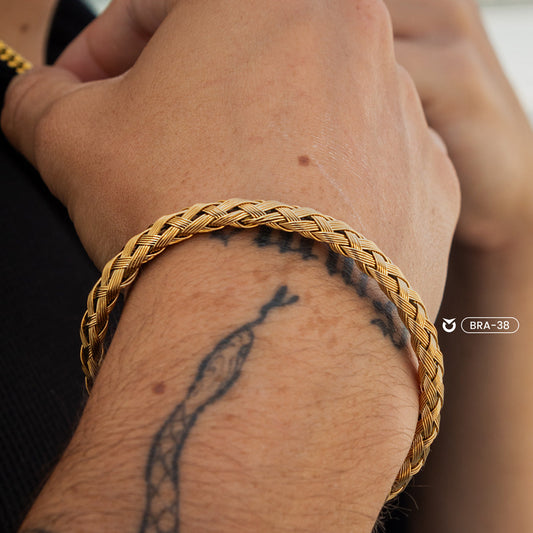 PULSERA DORADO UNISEX COLOMBIA