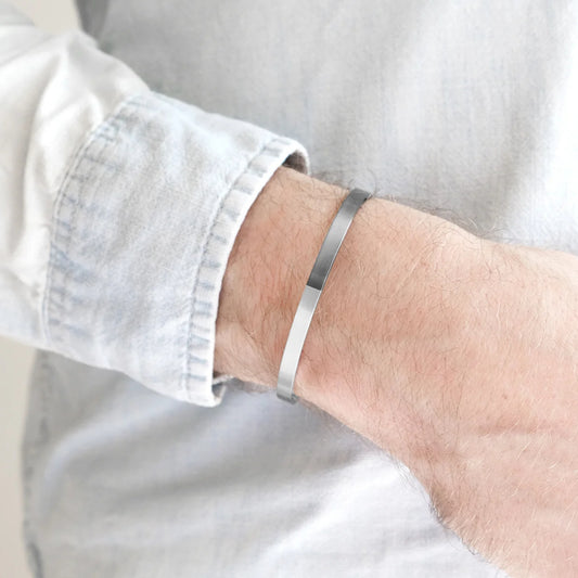 COMBO BRAZALETE CUERO Y ACERO | SKU: BRA-26 y BRA-44