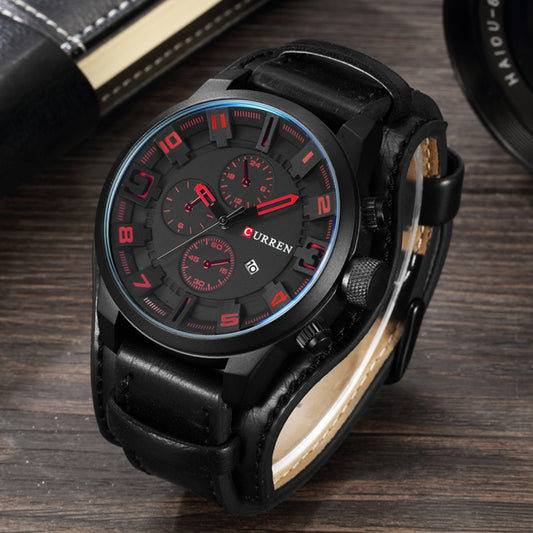COMBO RELOJ CURREN + BILLETERA | CUR-14 y BIL-03