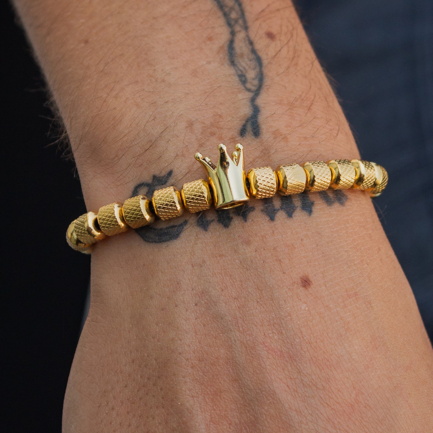 COMBO BRAZALETE CUERO Y ACERO | SKU: BRA-39 y BRA-34