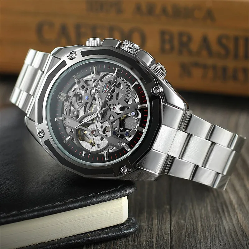 RELOJ FORSINING PLATEADO 117
ELEGANTE PARA HOMBRE - COLOMBIA