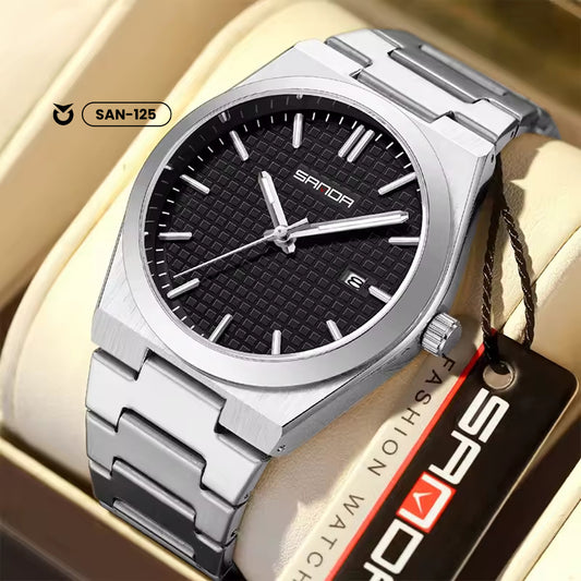 RELOJ SANDA ORIGINAL - CASUAL ZAFIRO, VERDE Y NEGRO | SKU: SAN-125, SAN-126, SAN-127