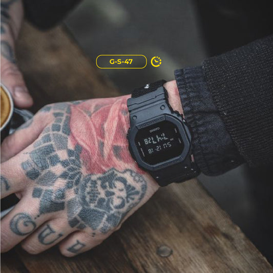 G-SHOCK DW-5600BB-1 TOP QUALITY | G-S-47