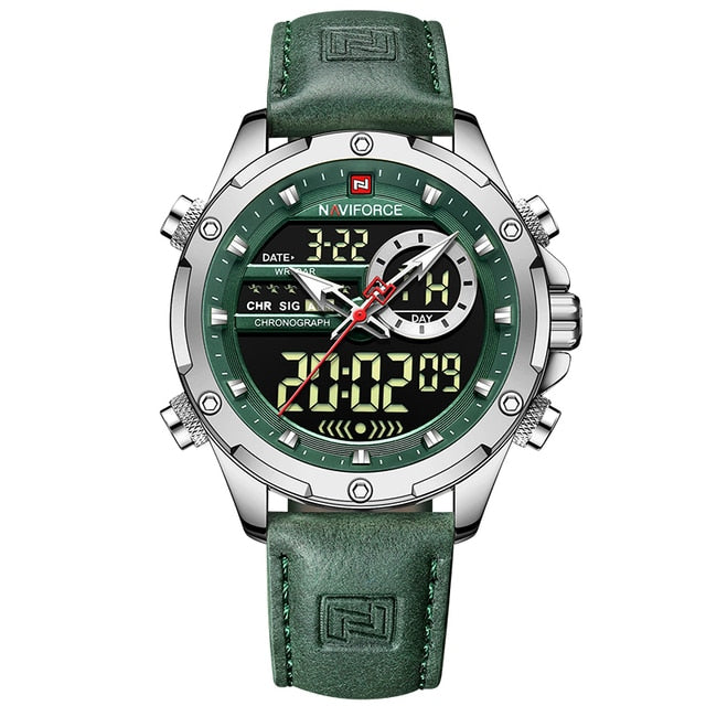 RELOJ NAVIFORCE ORIGINAL VERDE CASUAL SKU: NAV-80 – CLOCK COLOMBIA
