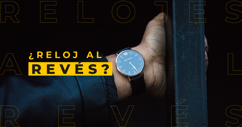 ¿Por qué se lleva el reloj al revés?