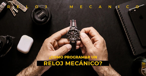 ¿Cómo programar un reloj mecánico?