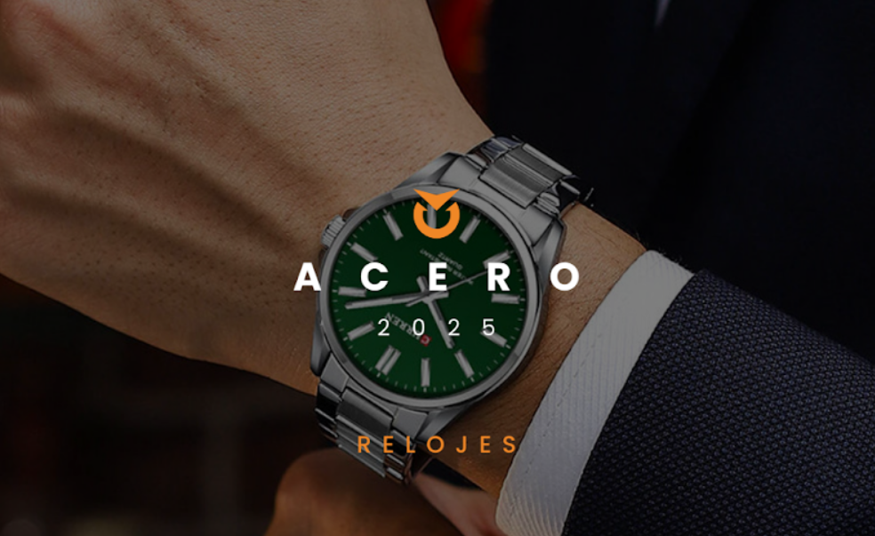 Relojes de Acero - Hombre
