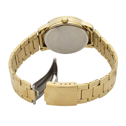 MTP-V002G/LTP-V002G RELOJES CASIO DE ACERO PARA PAREJA DE COLOR DORADO | CAS-19, CAS-205
