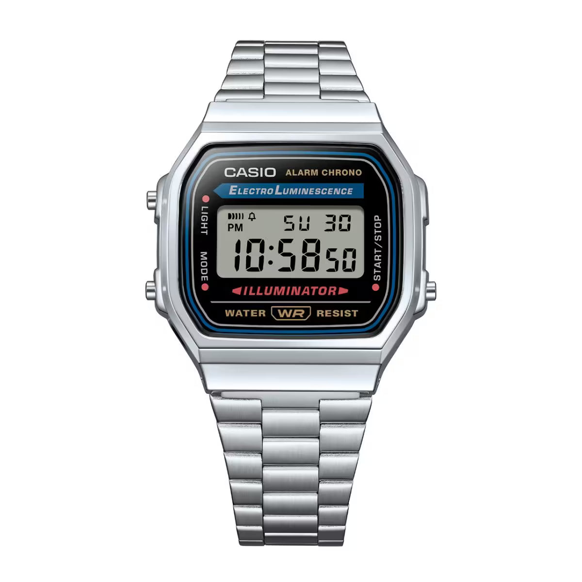A168 | RELOJ CASIO ORIGINAL DE ACERO | CAS-147, CAS-150, CAS-272