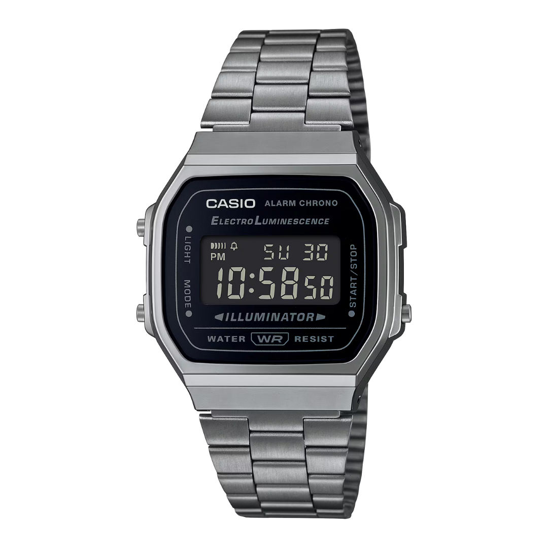 A168 | RELOJ CASIO ORIGINAL DE ACERO | CAS-147, CAS-150, CAS-272