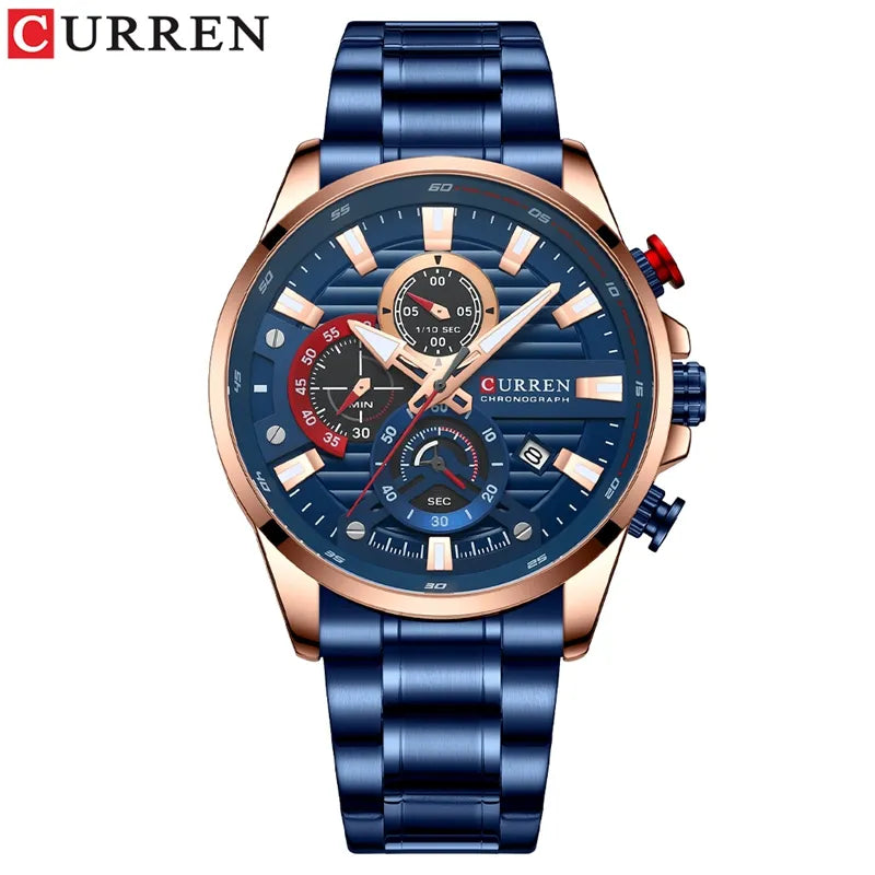 RELOJ CURREN 8415 ACERO INOXIDABLE PARA HOMBRE