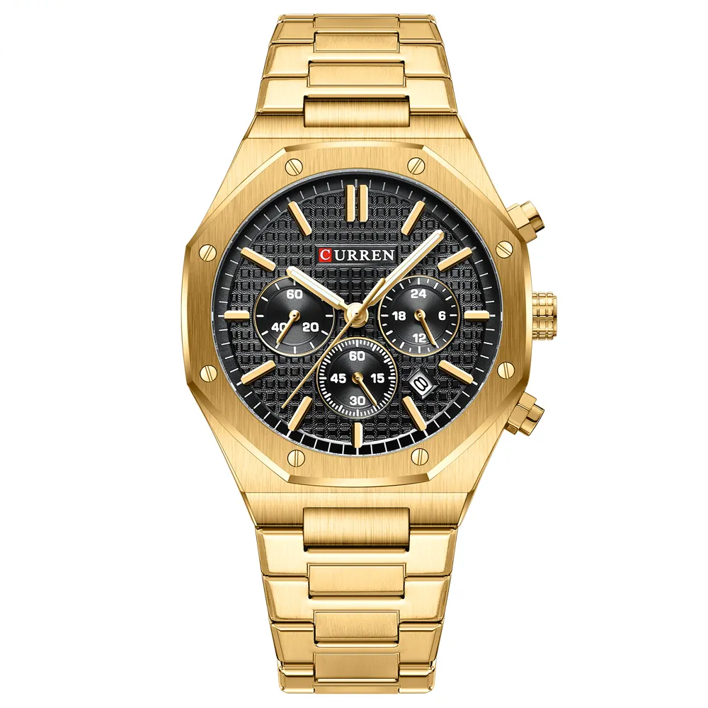RELOJ CURREN 8440 ACERO INOXIDABLE PARA HOMBRE | CUR-132, CUR-133, CUR-134