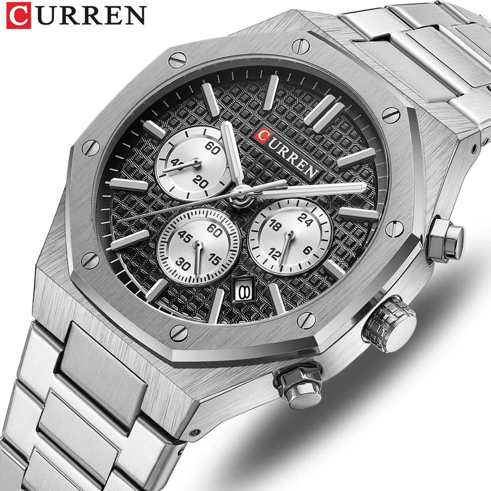 RELOJ CURREN 8440 ACERO INOXIDABLE PARA HOMBRE | CUR-132, CUR-133, CUR-134