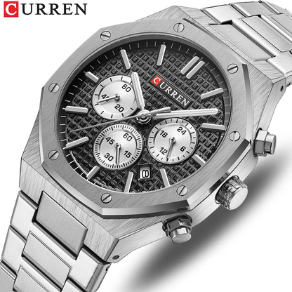 RELOJ CURREN 8440 ACERO INOXIDABLE PARA HOMBRE | CUR-132, CUR-133, CUR-134