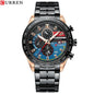 RELOJ CURREN HOMBRE ORIGINAL DEPORTIVO ACERO INOXIDABLE 8410