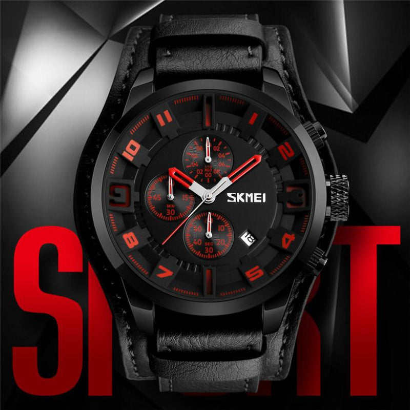 RELOJ SKMEI - CUARZO CASUAL MARRÓN - NEGRO | SKU: SKM-9, SKM-11