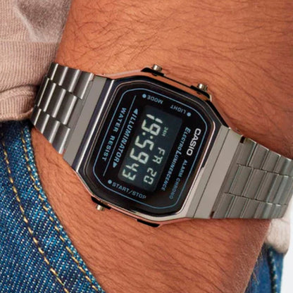A168 | RELOJ CASIO ORIGINAL DE ACERO | CAS-147, CAS-150, CAS-272