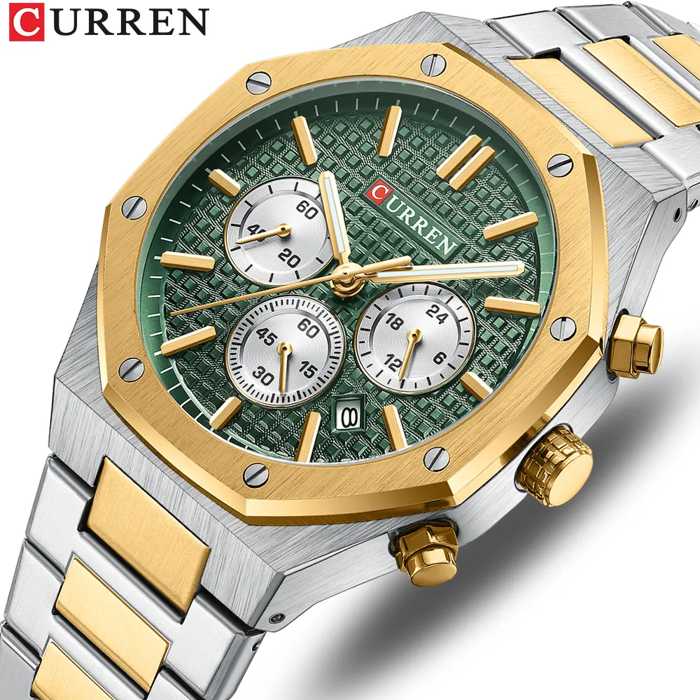 RELOJ CURREN 8440 ACERO INOXIDABLE PARA HOMBRE | CUR-132, CUR-133, CUR-134