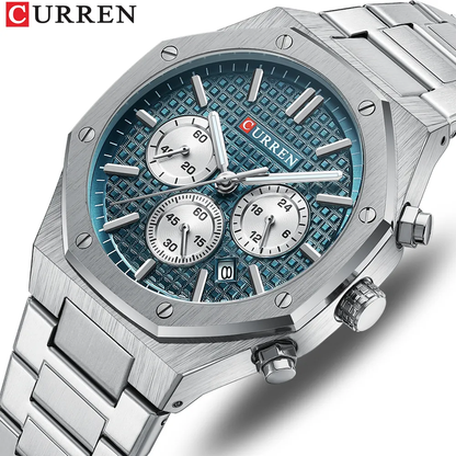 RELOJ CURREN 8440 ACERO INOXIDABLE PARA HOMBRE | CUR-132, CUR-133, CUR-134
