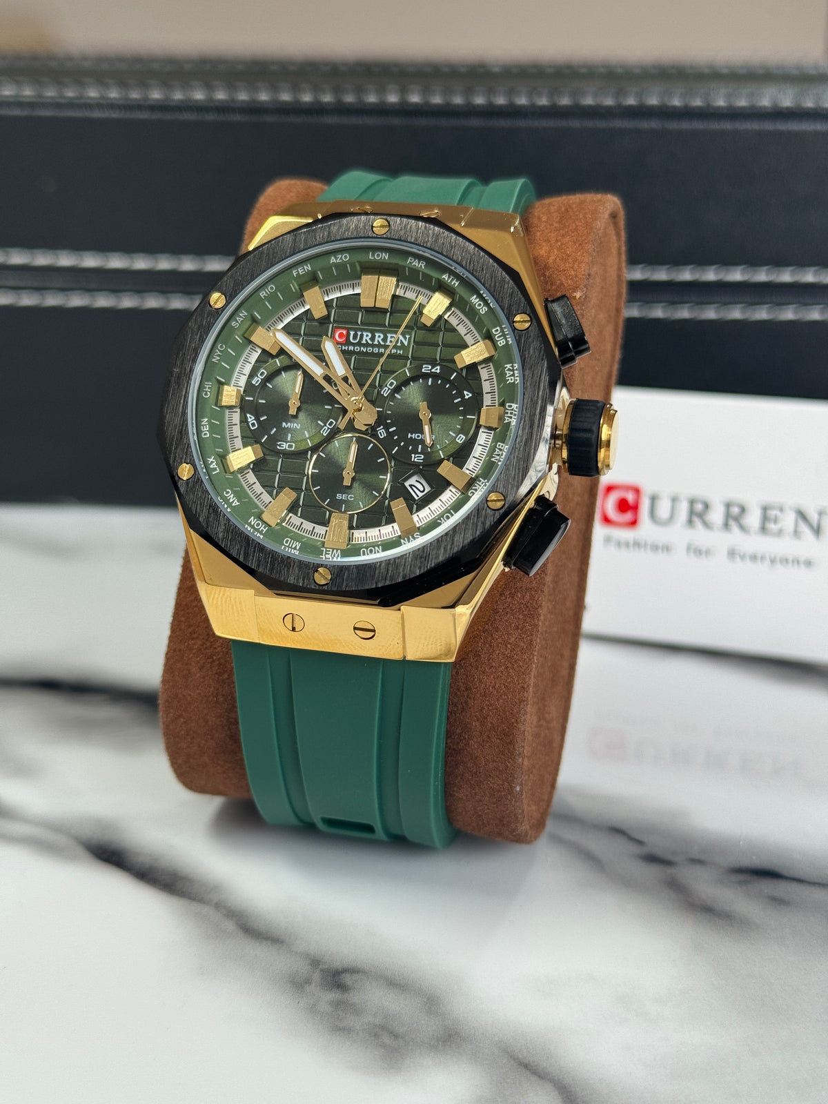 RELOJ CURREN HOMBRE ORIGINAL DEPORTIVO SILICONA 8464