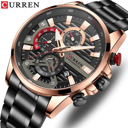 RELOJ CURREN 8415 ACERO INOXIDABLE PARA HOMBRE