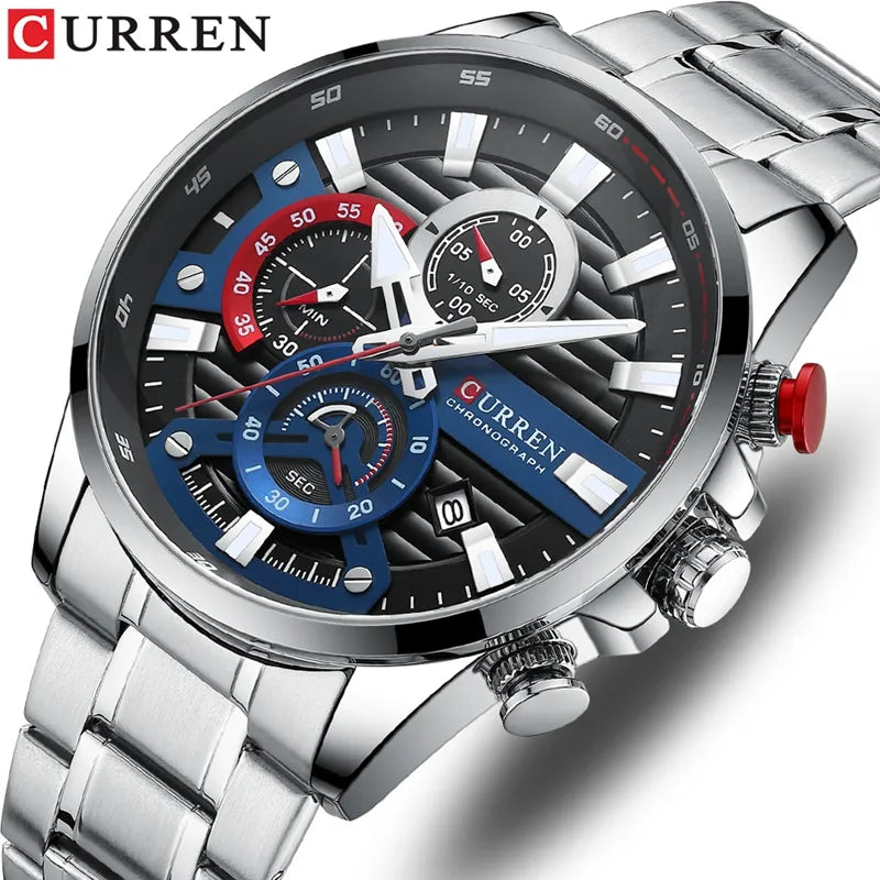 RELOJ CURREN 8415 ACERO INOXIDABLE PARA HOMBRE