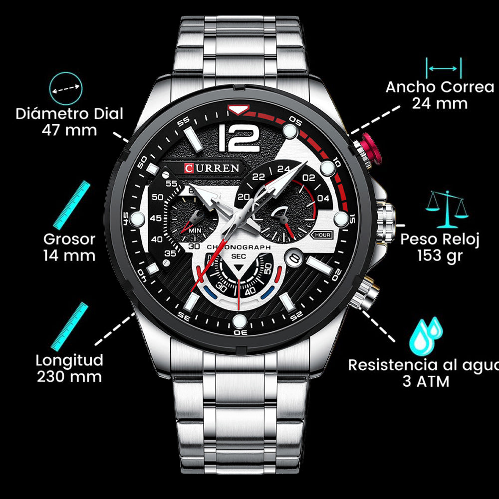 RELOJ CURREN ORIGINAL 8395 | CUR-84, CUR-118, CUR-119