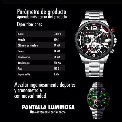 RELOJ CURREN ORIGINAL 8395 | CUR-84, CUR-118, CUR-119