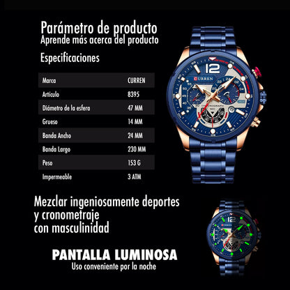 RELOJ CURREN ORIGINAL 8395 | CUR-84, CUR-118, CUR-119