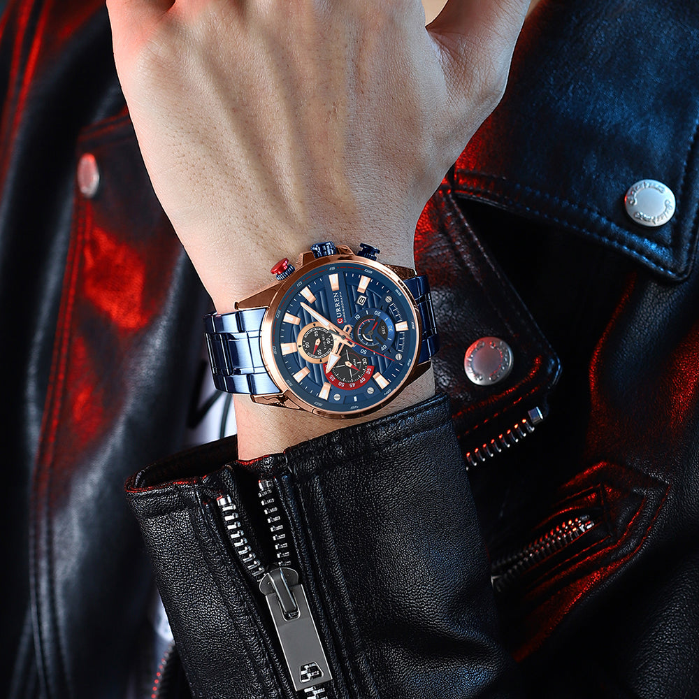 RELOJ CURREN 8415 ACERO INOXIDABLE PARA HOMBRE