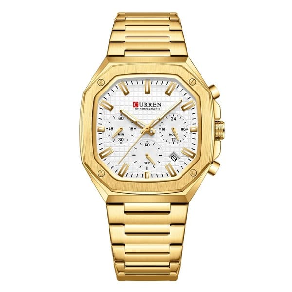 RELOJ CURREN HOMBRE ORIGINAL ELEGANTE ACERO INOXIDABLE 8459