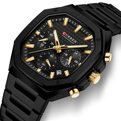 RELOJ CURREN HOMBRE ORIGINAL ELEGANTE ACERO INOXIDABLE 8459