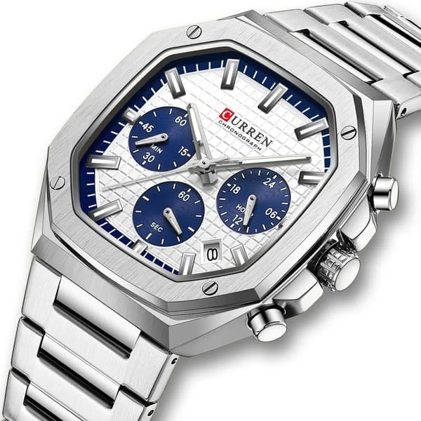 RELOJ CURREN HOMBRE ORIGINAL ELEGANTE ACERO INOXIDABLE 8459