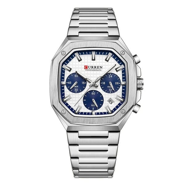 RELOJ CURREN HOMBRE ORIGINAL ELEGANTE ACERO INOXIDABLE 8459