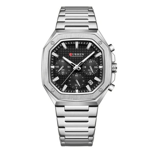 RELOJ CURREN HOMBRE ORIGINAL ELEGANTE ACERO INOXIDABLE 8459