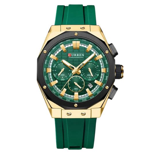 RELOJ CURREN HOMBRE ORIGINAL DEPORTIVO SILICONA 8464