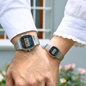 A168W / LA-670 | RELOJ CASIO DE ACERO PARA PAREJA | SKU: CAS-45/CAS-147
