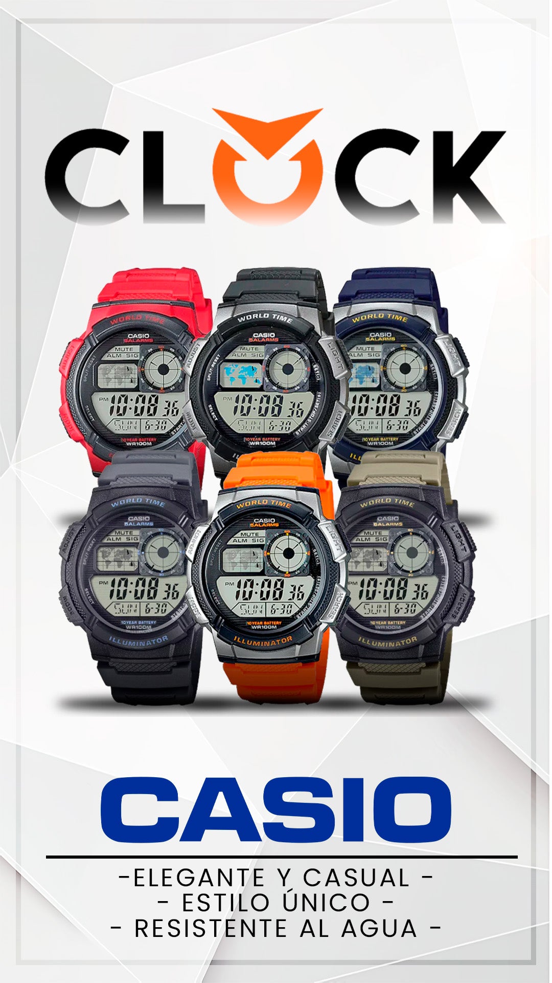 AE-1000W | RELOJ PARA HOMBRE CASIO
