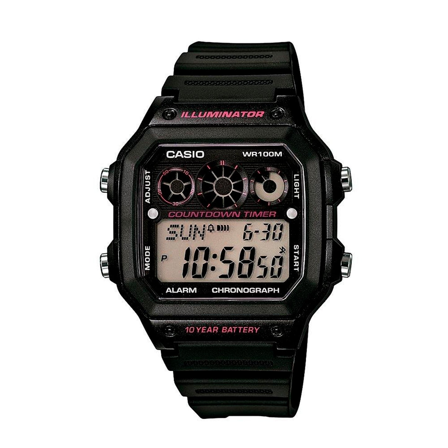 AE-1300WH | RELOJ DE GOMA DEPORTIVO PARA HOMBRE CASIO