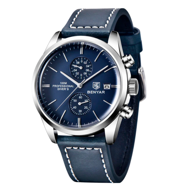 RELOJ BENYAR AZUL 5187 
CASUAL PARA HOMBRE - COLOMBIA 